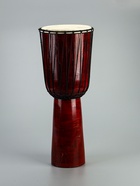 УЦЕНКА Сувенирный музыкальный инструмент барабан джембе «Классика», 60×25×25 см - Фото 11