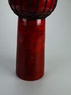 УЦЕНКА Сувенирный музыкальный инструмент барабан джембе «Классика», 60×25×25 см - Фото 14