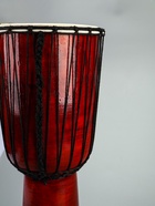 УЦЕНКА Сувенирный музыкальный инструмент барабан джембе «Классика», 60×25×25 см - Фото 5