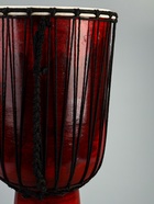 УЦЕНКА Сувенирный музыкальный инструмент барабан джембе «Классика», 60×25×25 см - Фото 9