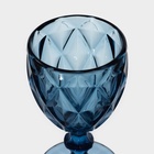 УЦЕНКА Бокалы для вина Magistro «Круиз», 250 мл, 8×15.3 см, набор 5 шт., синие - Фото 4