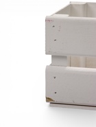 УЦЕНКА Кашпо деревянное 12×11×9 см «Однушка Лайт», двухреечное, белый Дарим Красиво 10982182