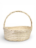 УЦЕНКА Набор корзин плетеных, 47×39×17/43, 40×32×15/38, 33×25×13/33 см, 3 шт., белый, ива 10982207