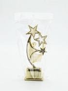 Кубок под нанесение «Человек со звёздами», наградная фигура, золото, пластик 10864238