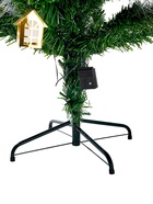 УЦЕНКА Ёлка искусственная «Пушистая» 150 см, d нижнего яруса 85 см, 137 веток, 8 режимов, нет подсветки - Фото 2