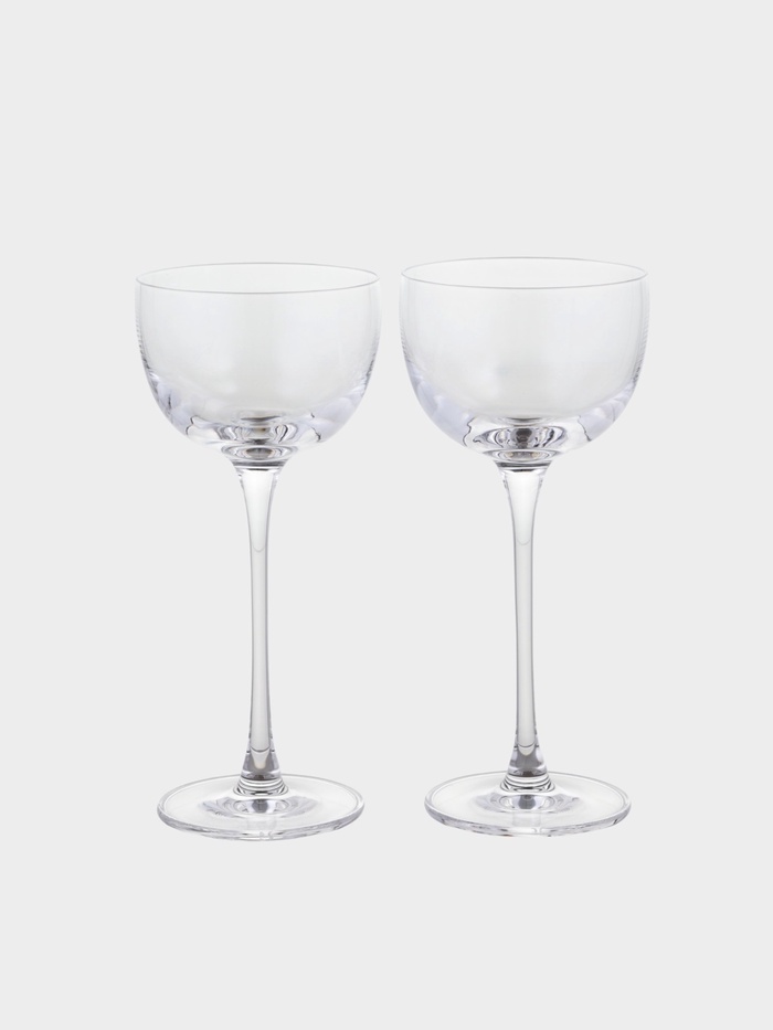 Набор бокалов Nude Savage, 135 мл, набор 2 шт., стекло, прозрачные - Фото 1