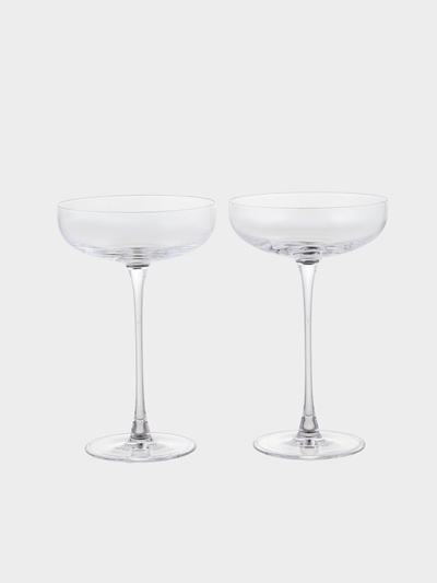 Набор бокалов Nude Savage, 220 мл, набор 2 шт., стекло, прозрачные