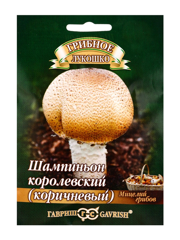 Шампиньон Коричневый на зерновом субстрате, больш. пак. 15 мл