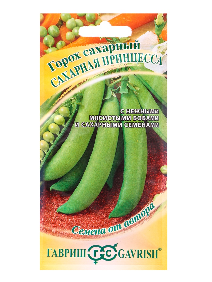 Семена Горох овощной «Сахарная принцесса», 10 г, «Гавриш»