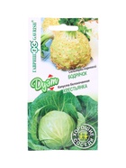 Семена Капуста б/к Крестьянка 0,1 г+Сельдерей Бодрячок 0,1 г серия Дуэт Хорошие соседи 10965105