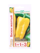 Семена Перец Бизон желтый серия 1+1/0,2 г автор. 10965181