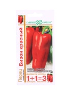 Семена Перец Бизон красный серия 1+1/0,2 г автор. 10965183