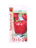 Семена Перец Красный куб, автор. серия 1+1/0,2 г 10965188