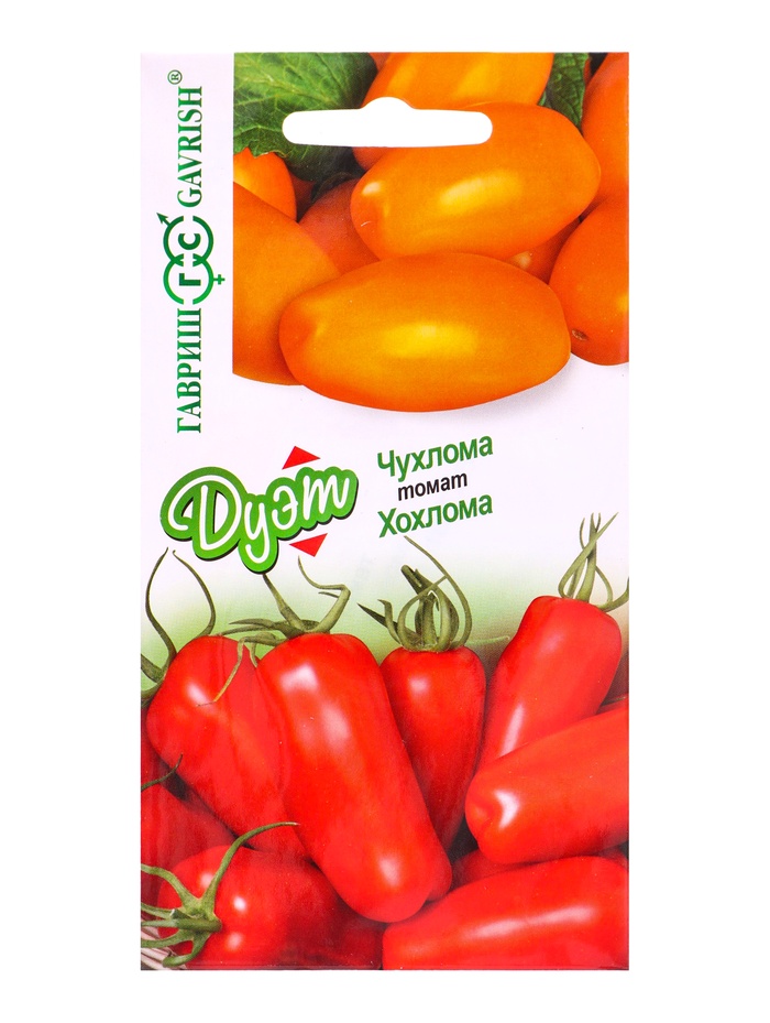 Семена Томат Чухлома 0,05 г+Хохлома 0,05 г автор. серия Дуэт - Фото 1