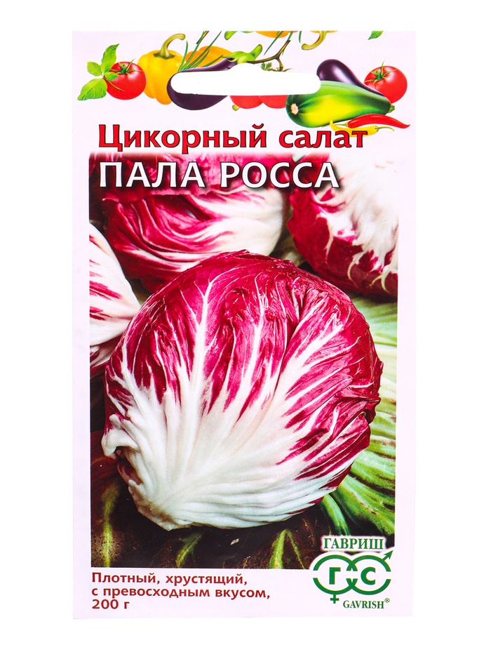 Семена Цикорный салат Пала Росса* 0,1 г