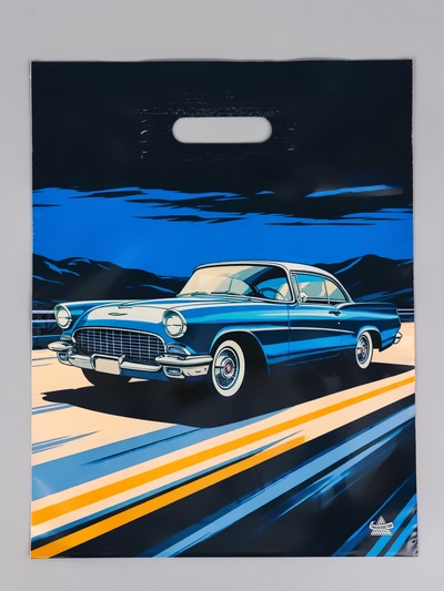 Пакет подарочный «Верное направление» полиэтиленовый, с вырубной ручкой, 40×31 см 55 мкм