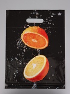 Пакет подарочный Апельсиновый взрыв  40 х 31 см 60 мкм 10980799