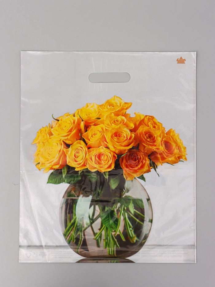 Пакет подарочный Восхищение  45 х 38 см 55 мкм