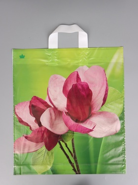 Пакет подарочный Цветок 44 х 40 см 75 мкм 10980879