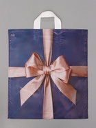 Пакет подарочный «Бант Мокко» полиэтиленовый, с петлевой ручкой, 42?38 см 37 мкм (комплект 50 шт) - фото 68175304