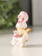 Фигурка полистоун «Голуби в розовом венке», 6×4 см  (артикул 10982398)  большой выбор товаров оптом и в розницу по низким ценам с доставкой