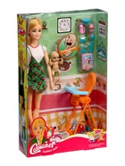 УЦЕНКА Кукла модель шарнирная «Анна» с малышом и аксессуарами МИКС 10982404