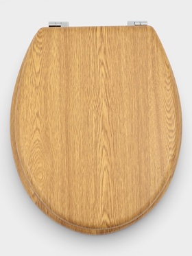 Сиденье для унитаза 45х36х5 см Натуральное дерево