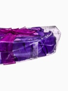 УЦЕНКА Набор, фиолетово-белые розы« 24 мыльных лепестка в пвс коробке 10982483