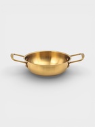 УЦЕНКА Сотейник 18 см, h=6, толщина 1 мм, 201 сталь, цвет золото - Фото 1