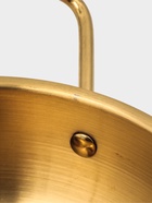 УЦЕНКА Сотейник 18 см, h=6, толщина 1 мм, 201 сталь, цвет золото - Фото 5