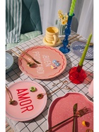 УЦЕНКА Набор тарелок 2 шт. SL Home «Уроки испанского: Amor - Te amo» d=22 см - Фото 10