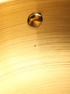 УЦЕНКА Сотейник 20 см, h=6, толщина 1 мм, 201 сталь, цвет золото - Фото 2