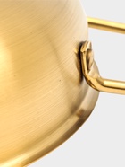 УЦЕНКА Сотейник 20 см, h=6, толщина 1 мм, 201 сталь, цвет золото - Фото 4