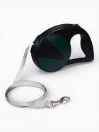 Рулетка - поводок для собак, лента 6 м, чёрная/зелёная 10895301