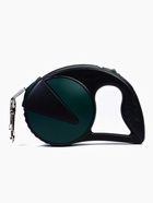 Рулетка - поводок для собак, лента 6 м, чёрная.зелёная - фото 809451346