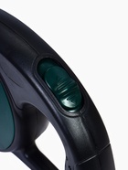 Рулетка - поводок для собак, лента 6 м, чёрная.зелёная - фото 809451348