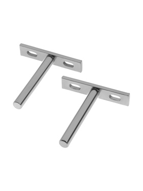 Полкодержатель CAPPIO PS002, скрытого монтажа, 67х70 мм, набор 2 шт