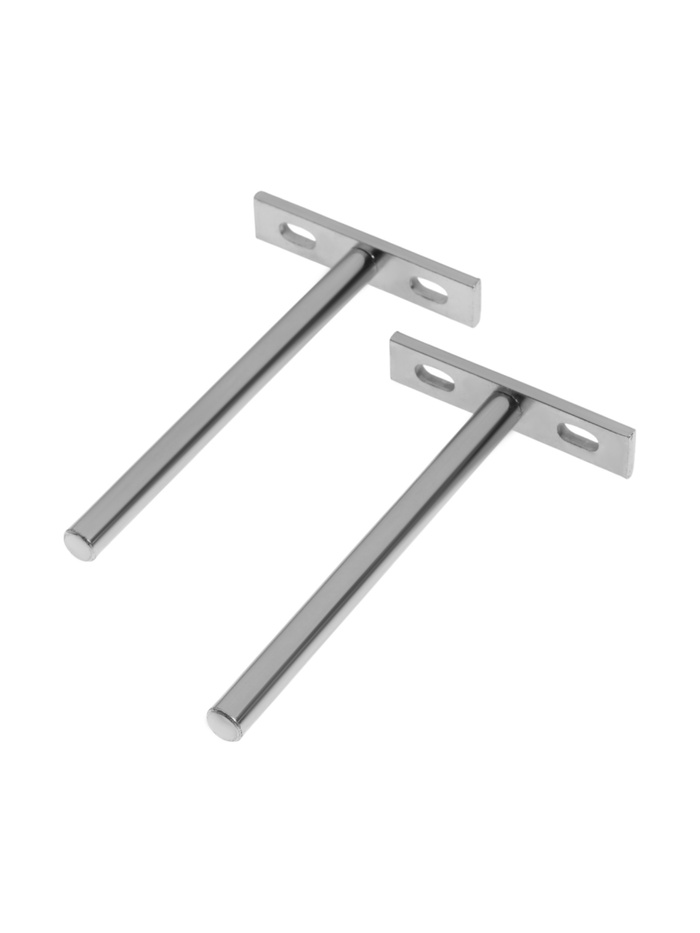 Полкодержатель CAPPIO PS002, скрытого монтажа, 67×120 мм, набор 2 шт. - Фото 1