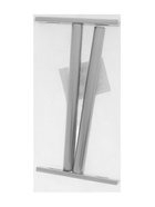 Полкодержатель CAPPIO PS002, скрытого монтажа, 67×120 мм, набор 2 шт.  (артикул 10939988)  большой выбор товаров оптом и в розницу по низким ценам с доставкой