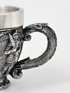 Кружка средневековая «Рыцарь», 300 мл, нержавеющая сталь, серебристая 10940224