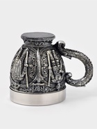 Кружка средневековая «Рыцарь», 300 мл, нержавеющая сталь, серебристая 10940224