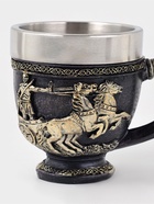 Кружка средневековая «Колесница», 300 мл, нержавеющая сталь, серебристая 10940225