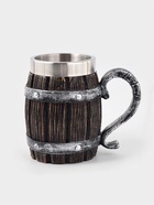 Кружка средневековая «Таверна», 600 мл, 18×10×14.5 см, нержавеющая сталь, коричневая - Фото 2