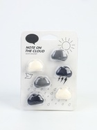 Набор магнитов для доски «Облака», 6 шт., на холодильник, пластик, 2.5×3 см - фото 66020508