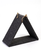 Когтеточка "Оптимат" ковролиновая (трехсекционная) 44 х 20 х 44 см, серая 10976279