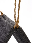 Когтеточка «Оптимат», 44×20×44 см, ковролиновая, трехсекционная, серая - Фото 3