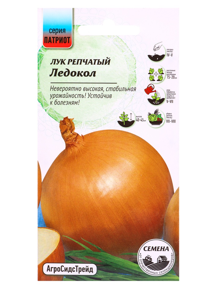 Семена Лук репчатый Ледокол 0,25 г - Фото 1
