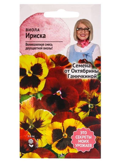 Семена цветов Виола Ириска 0,05 г