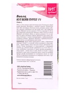 Семена цветов Виола Кул Вейв Пурпл F1 5 шт - фото 809451516