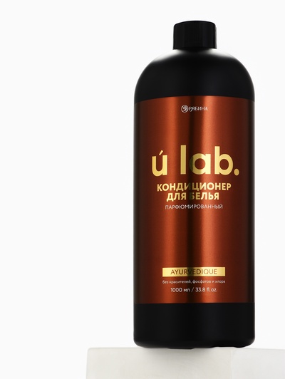 Кондиционер для белья парфюмированный Ayurvedique, 1000 мл, ULAB